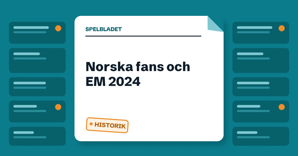 Norska fotbollsfans och EM 2024: tittarvanor utan eget lag