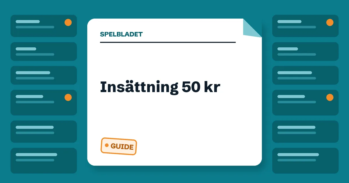 Casino insättning 50 kr: vad gäller och räcker det till bonusen?