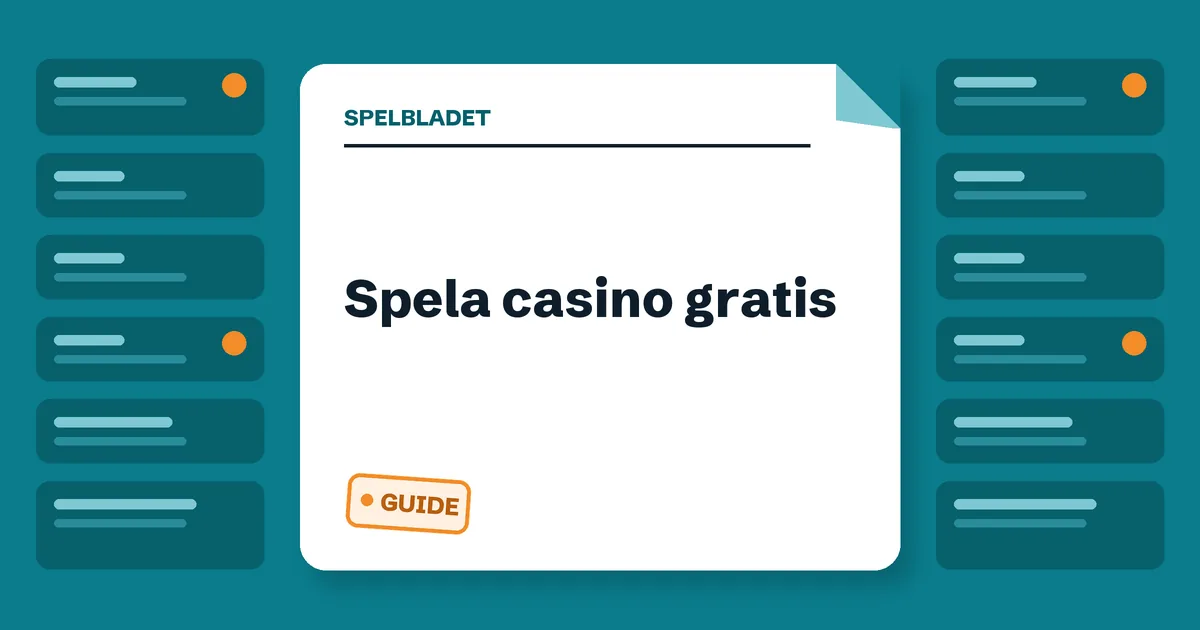 Spela casino gratis och vinn riktiga pengar: så fungerar det i Sverige