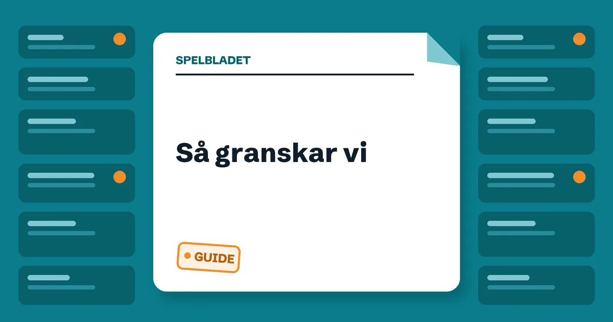 Så granskar vi